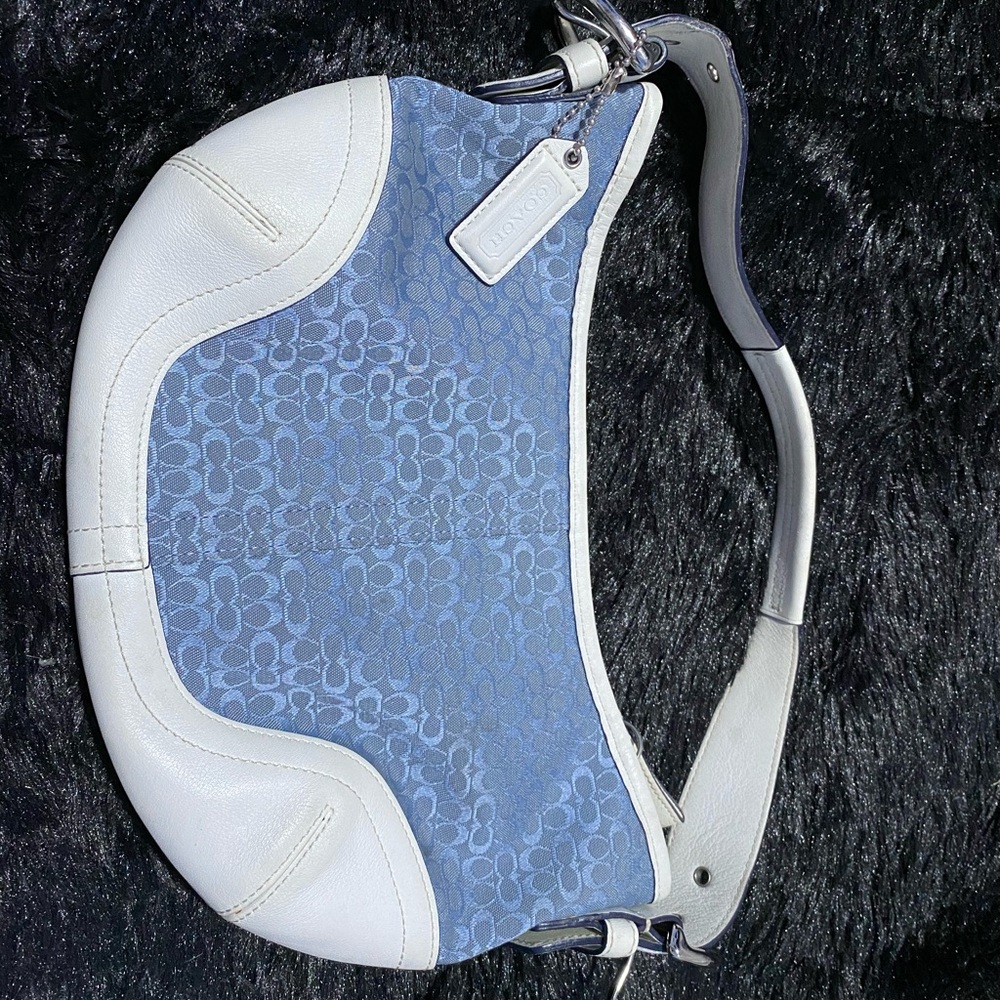 Coach soho small signature hobo handbag purse